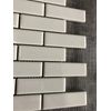 10 Sheets Mosaico Soho Warm Gray 1x3 Mini Brick Mosaic Tile Backsplash