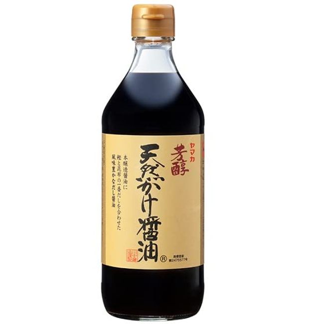 Kawanaka Soy Sauce, Mellow Natural Soy Sauce, 16.9 fl oz (500 ml)