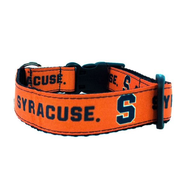 NCAA Syracuse Orange Dog Collar, Team Color, Large