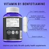 Vitamin B1 Extra Strength 600 MG High Potency Non-GMO, 120 Capsules
