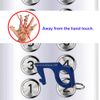 4PCS Contactless Clean Smart Key Copper/Brass No Touch Anti-Microbial Keychain