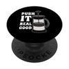 Pushing It Real Goods French Press Coffee PopSockets Swappable PopGrip