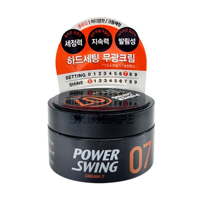 Mise-en-scène Power Swing Cream Wax 7 (Medium Cut/Cream Form) 80g