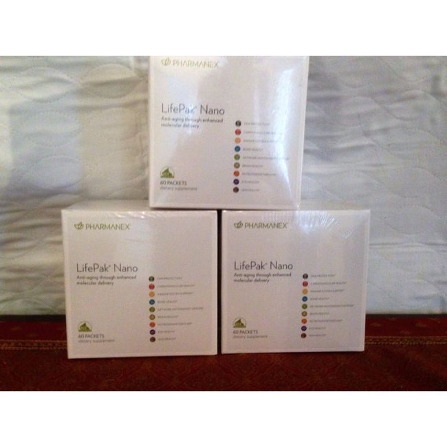 Nu Skin Pharmanex Lifepak Nano 3 packs, Limited Time Offer, New  Exp 09/2025