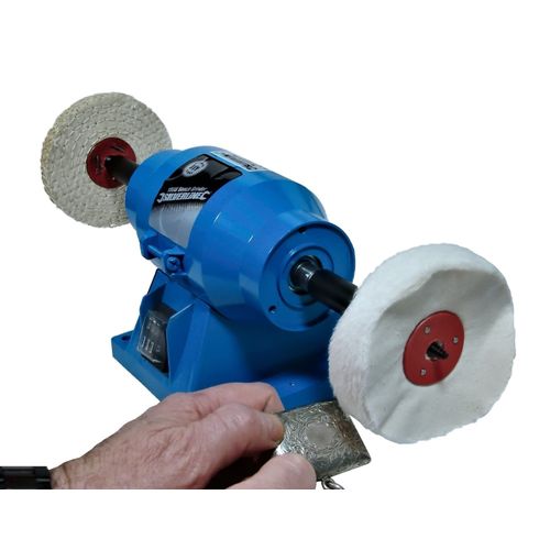 Bench Grinder Add-On Steel Stainless Steel Polishing Buffing Kit 4” x 1/2” Mops