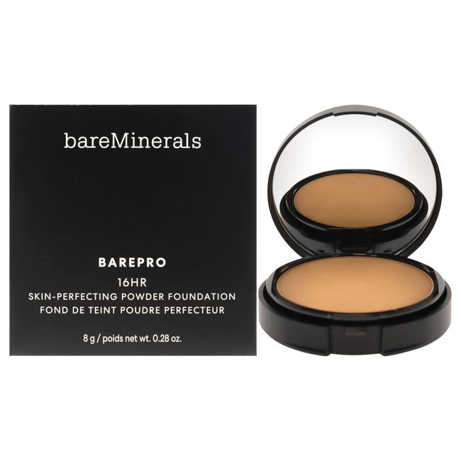 Barepro 16HR Skin Perfecting Powder Foundation-40 Medium Deep Warm-0.28oz