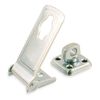 Latching Safety Hasp, Steel, 4-1/2 in. L