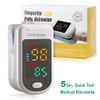 Deluxe Fingertip Pulse Oximeter, Reading SpO2 Pulse Rate Display In 8 Seconds