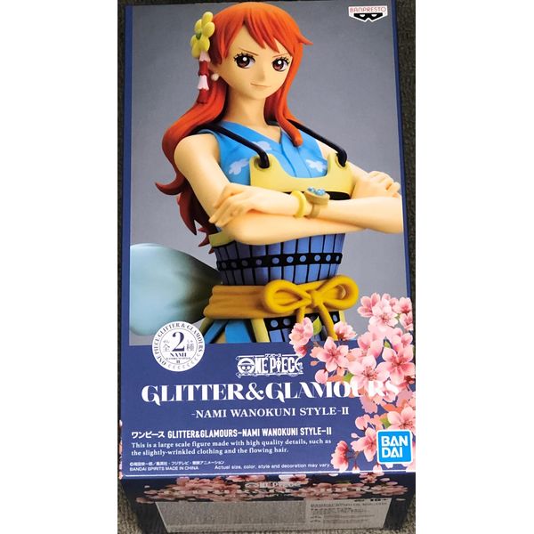 Banpresto - One Piece Glitter & Glamours - Nami Wanokuni II Version B Statue