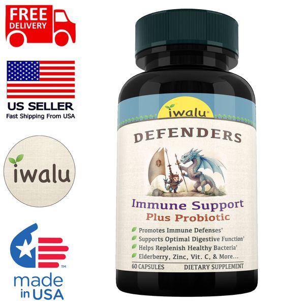 Elderberry Immune Support Powerful Natural Antioxidant & Sambucus Elderberry