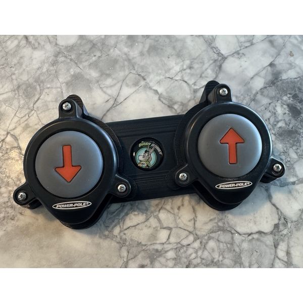 Power Pole Stomp Switch Angled Dual Wedge by  Bass Donkey