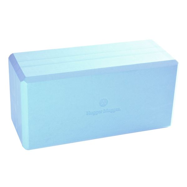 Hugger Mugger Big Blue Foam Yoga Block