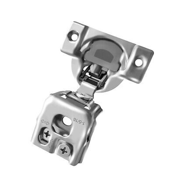 1 5/16 Overlay Restricted Angle to 90 Deg Soft Close Face Frame Cabinet Hinge(2)