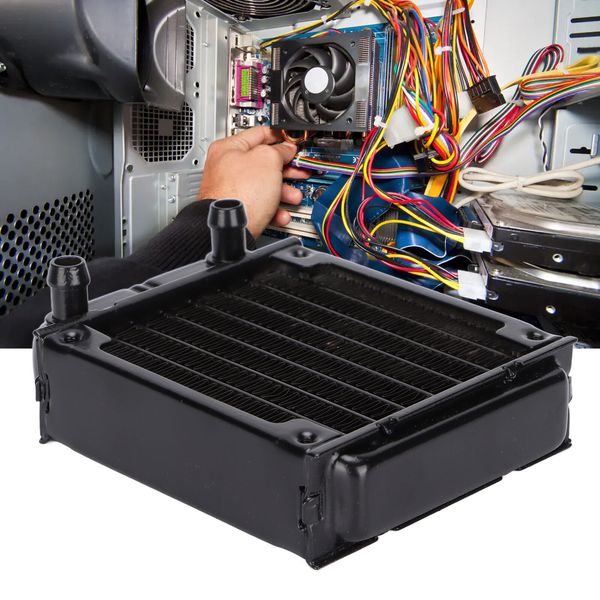 Aluminum Computer PC CPU Water Cooling Heat Exchanger Radia ❥