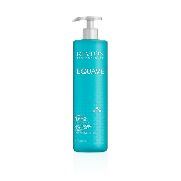 Revlon Professional Equave Detox Micellar Shampoo für alle Haartypen, 485ml