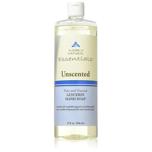 Clearly Natural Liquid Unscented Refill Hand Soap, 32 Ounce