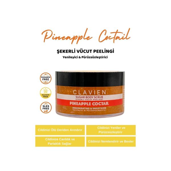 Pineapple Coctail Sugar Body Scrub