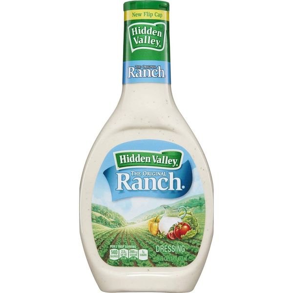 Hidden Valley® Original Ranch® Salad Dressing & Topping, Gluten Free - 16 Ounce Bottle (Package May Vary)