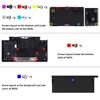 eXtremeRate ds Lite Compatible with Assembly Type Custom Pattern Design Replacement Shell with Replacement Button, Screen Lens Compatible with Nintendo DS Light [Zagrae Wave]