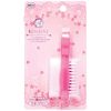 OHE Hand Wash Brush, Pink, Width 6.9 x Depth 3.9 x Height 1.7 inches (17.5 x 10 x 4.2 cm), Lorraine Soft, Hard, Double-Sided