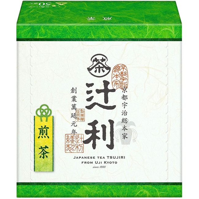 Tsujiri Japanese Sencha Green Tea Bags 50 ct.