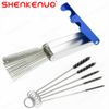 Carburetor Cleaning Kit Needles Brushes Set For Motorcycle Carb Jet Clean Tool