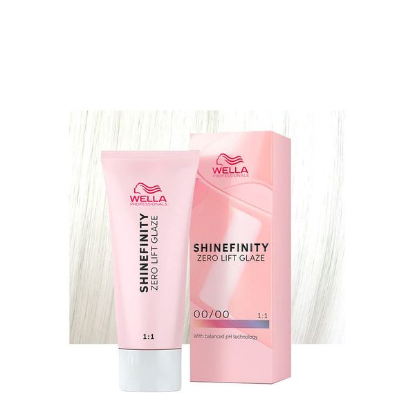 Wella Shinefinity Crystal Glaze 00/00 60ml - Neutral Demi-Permanent Colour
