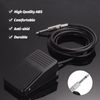 Combofix Foot Pedal Switch Pedal Control With 5'ft Clip Cord And Standard 1/4 Phono Plug for Power Supply Machine Kit Supplies