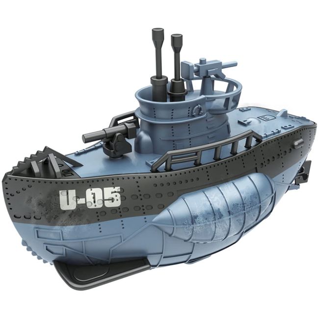 Doyusha DPM-SbM-1 Deformed Plastic Model Series Military U-05 Submarine Combat Fighter Figure (Blue) Color-coded Plastic Model