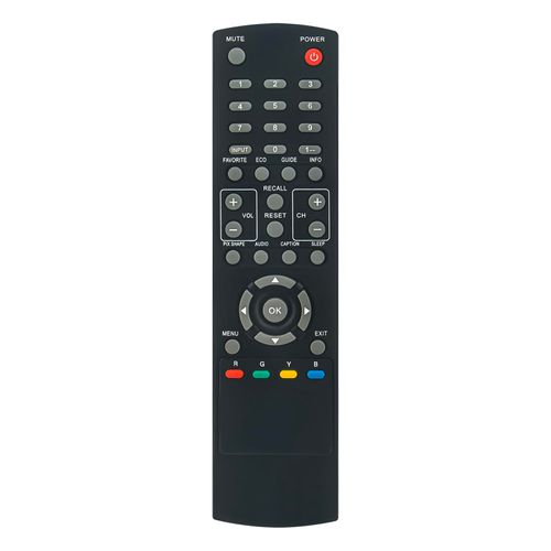 CS-90283-1T Replace Remote Controller Compatible with Sanyo LCD LED TV GXBD GXBM MC42NS00 GXFA DP32242 DP55441 DP46142 DP40142 DP42142 DP32640 DP42740 DP42841 DP46841 DP50741 DP50842 DP24E14 DP42D24