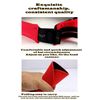 OTTERSHELL Sports Sun Visor, Lightweight Mesh Construction, Adjustable Strap, Multiple Colours Available (UK, Alpha, One Size, Black - C73)