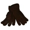 Childs Fleece Gloves, Brown, Age 7/9
