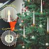 Christmas Tree Candles with Remote Timer, 12 Pack Flameless Candles for Chris...