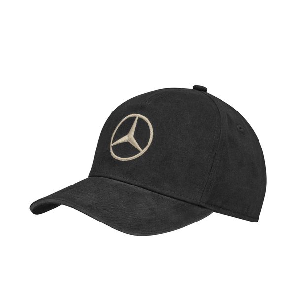 Mercedes-Benz Cap, Damen schwarz Baumwolle