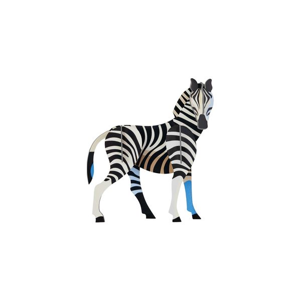 STUDIO ROOF, Wall Art Wild Animals, Zebra, Eco-Friendly & Creative Gift