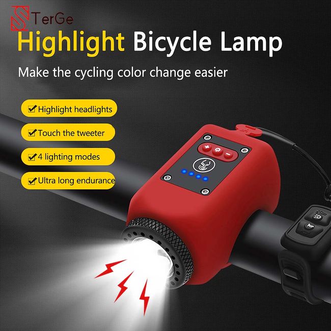 Cycle bell with discount light