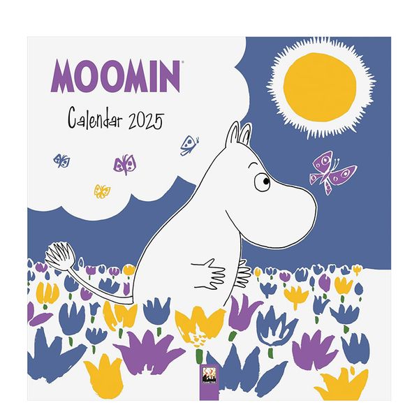 【预售】【翰德图书】姆明 2025 年挂历（艺术日历） Moomin Wall Calendar 2025 (Art Calendar) 原版日历