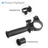 CoCud Adjustable Side Front Auxiliary Hammer Handle, 41-44mm Range Replacement Hammer Drill Side Handle - (Applications: for 13A Impact Drill)