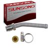 Sunsong 3602838 Power Steering Return Line End Fitting