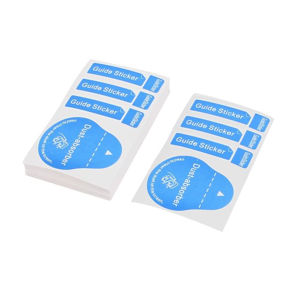 sourcingmap® Cell Phone Tablet Screen Dust Absorber Guide Dedust Sticker 45Pcs