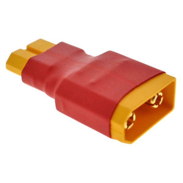 (1) No Wires Connector: Female XT60 to XT90 / XT-90 Male Adapter