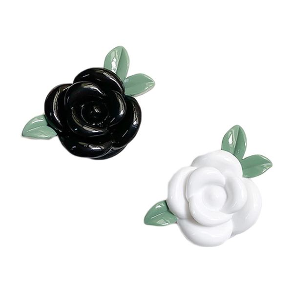 ARFUKA Phone Ring Holder Universal Phone Grip Collapsible Rose Flower Phone Grip and Phone Stand for Phones and Tablets Pack of 2