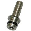 10 Pack 1/4" Straight Input Fitting, Wunderbar PM10-9