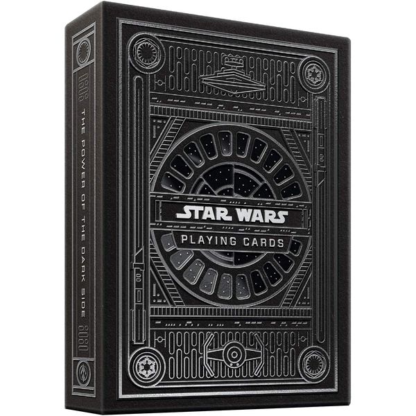 theory11 Star Wars Silver Special Edition - Grey Dark Side Premium Playing Cards Theme Deck