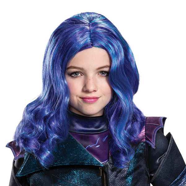 Disguise Costume Modern Wig, Purple, Standard US