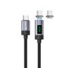 Japanese Design USB-C Conversion Cable, Type-C to Lightning Conversion Cable, Magnetic Absorption, 27 W, PD Cable, Compatible with Specifications, 480 Mbps Data Transfer, Lightweight, Compact, Type C