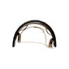 France Luxe Studded Ponytail Barrette, Black