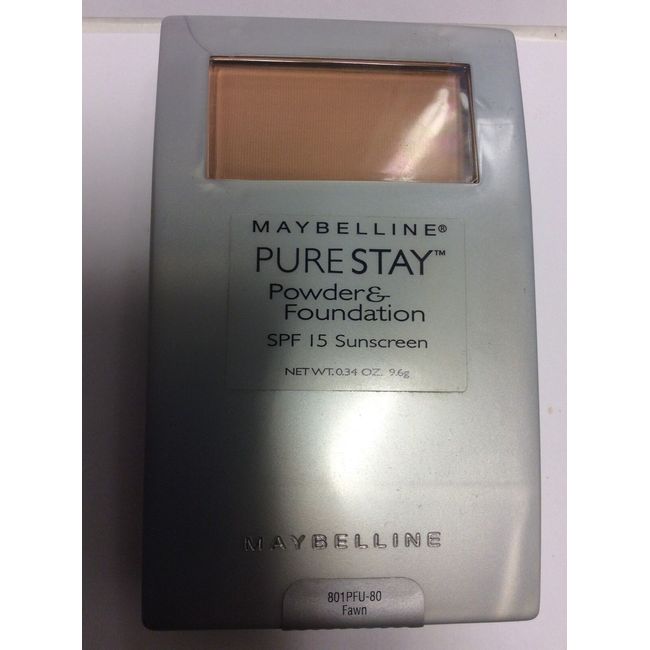 Maybelline Pure Stay Powder Foundation ( FAWN ) NEW.