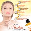 Natrulo Turmeric Face Wash, 4oz Clear Skin Liquid Soap – 100% Natural Anti Aging Exfoliating Turmeric Facial Cleanser for Fading Spots, Clearing Acne Scars, Age Spots, Sun Damage, Discoloration - Turmeric Soap Skin Detox Treatment Made in USA