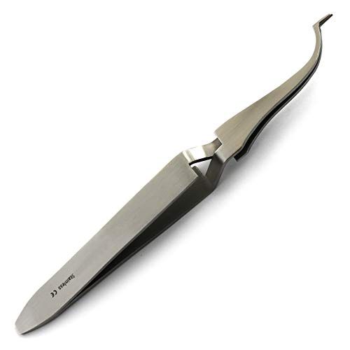 Dental Buccal Tube Tweezer Orthodontic Slim Tip Bracket Holder Direct Bonding